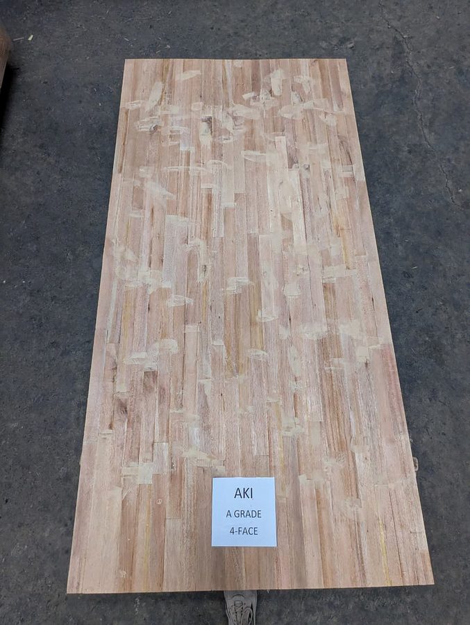 AKI finger-joint board, A grade, 4-face